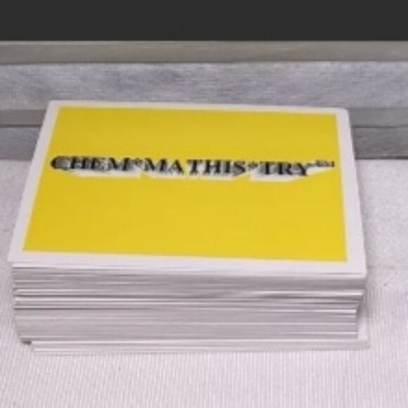 CHEM * MATHIS * TRY - BOARD GAME - aids in the learning of the chemical elements - Picture 6 of 8